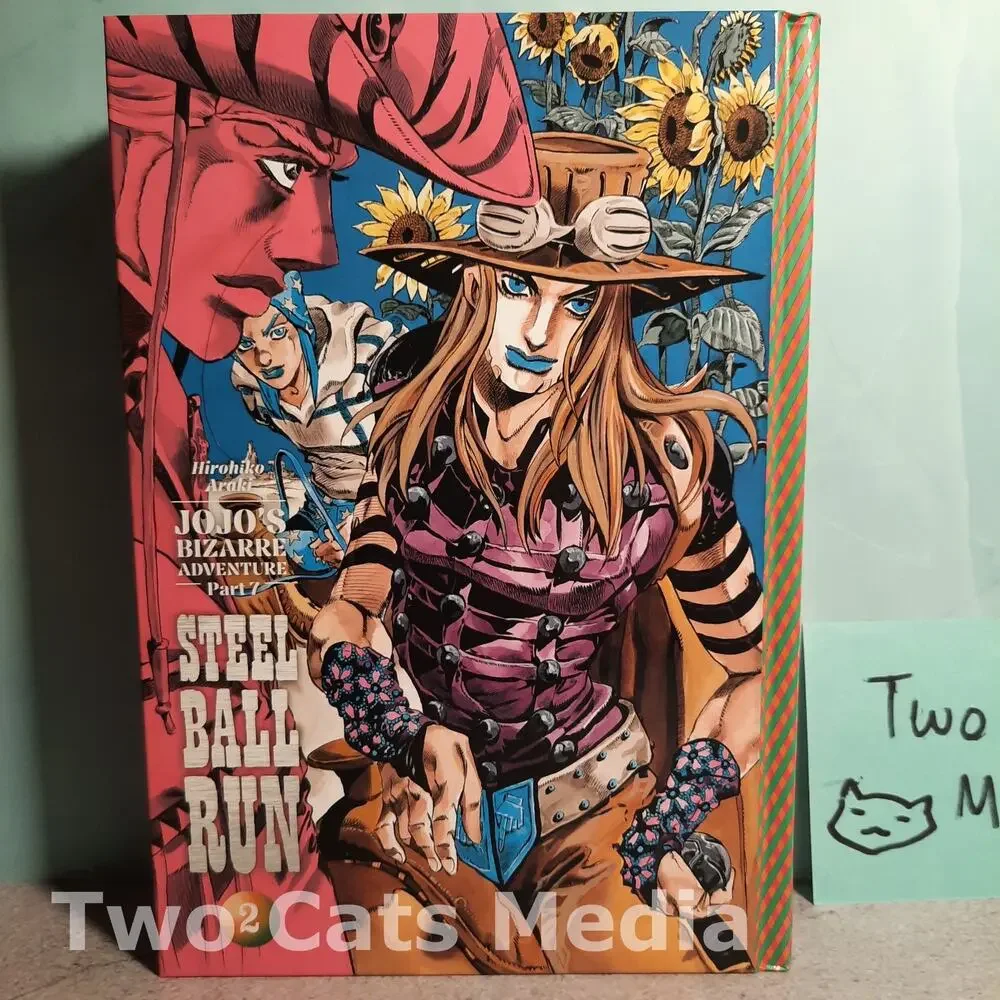 📚Jojo's Bizzare Adventure Part 7 Steel Ball Run Vol. 1-6 English Manga